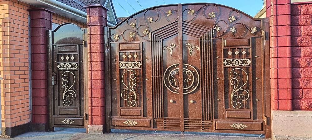 Покраска и установка варот