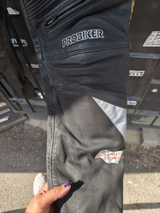 Дамски кожен мото панталон Probiker, 34