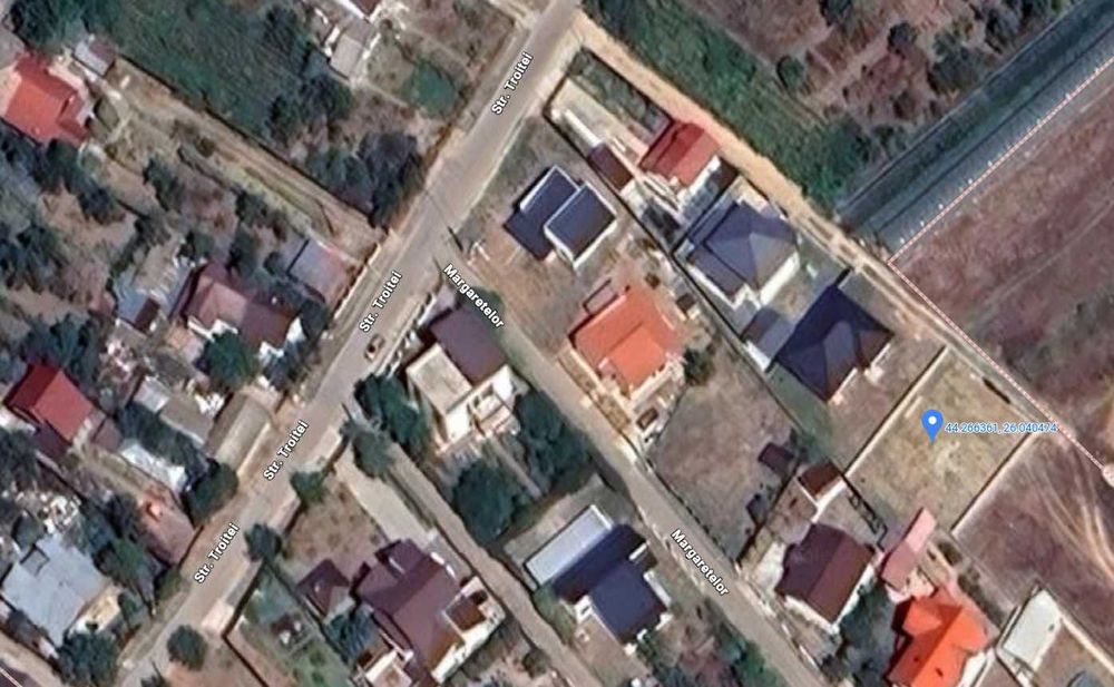 Loturi de teren(400-500 mp) de vanzare in zona rezidentiala - Adunatii Copaceni