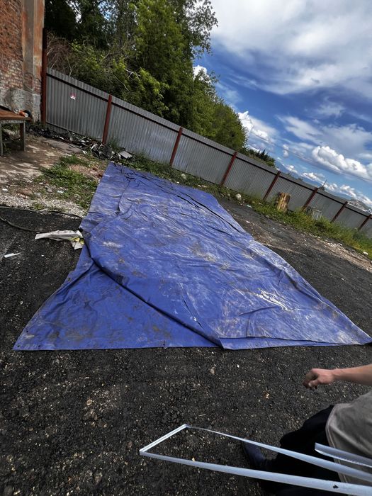 Продам тент полотно 15.3м на 9м