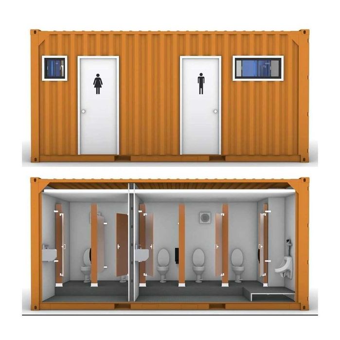 Konteyner & konteyner tualet, xojatxona