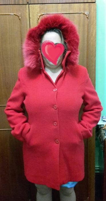 Palton rosu