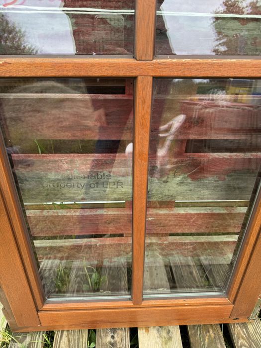 FEREASTRA LEMN TERMOPAN cabana sprosuri H 110 x L 71 Germania 7 buc