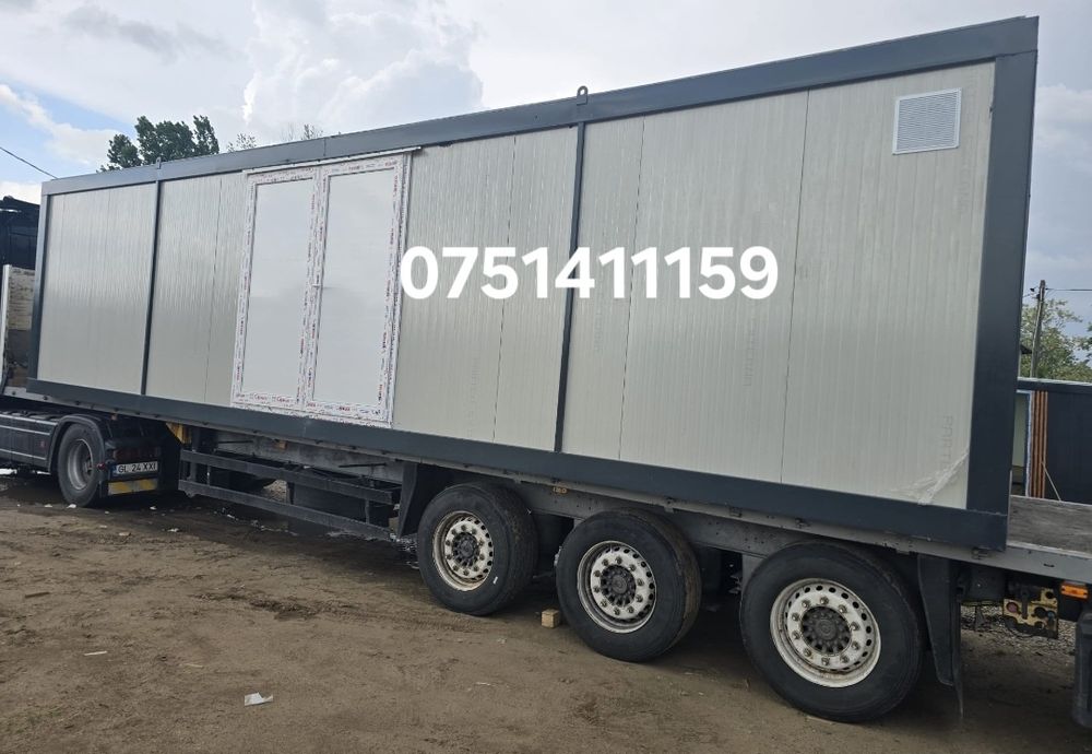 Vand container modular 10000x2400 cu panouri 100mm