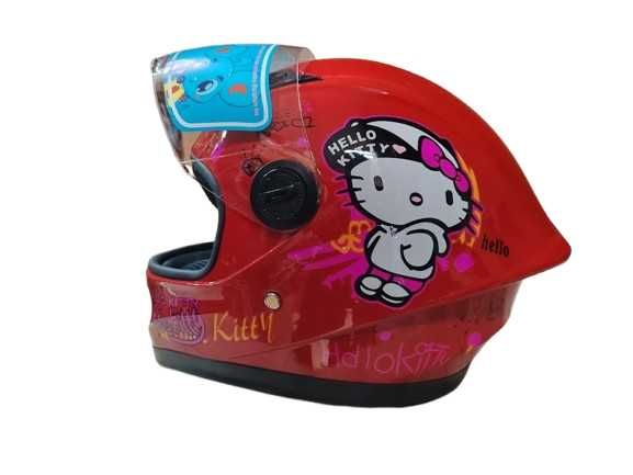 Детска каска Мотор/Мотопед/Вело/Скутер Hello Kitty два цвята
