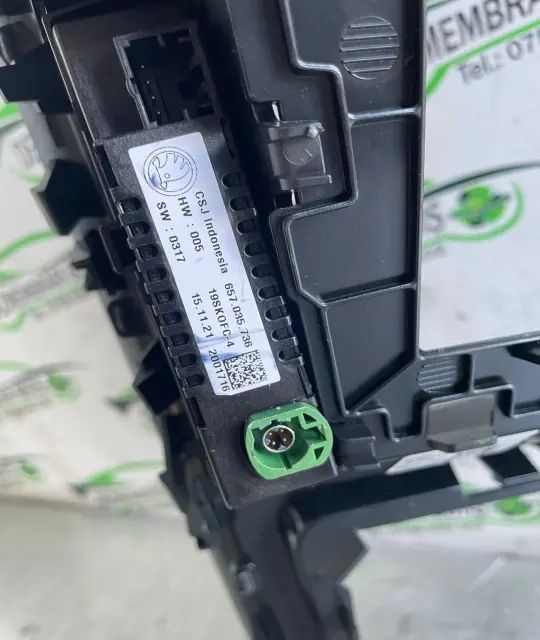 Consola centrala 655 863 212 A Skoda Scala 2020