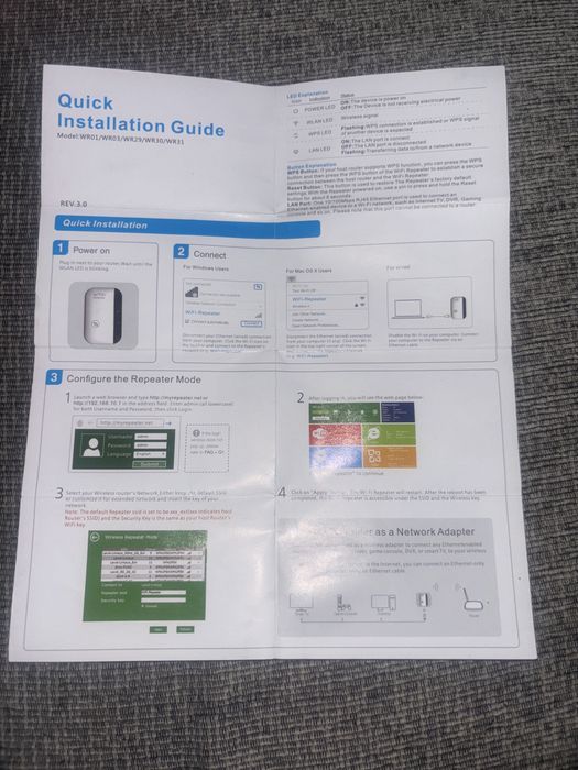 Wireless-N WIFI Repeater