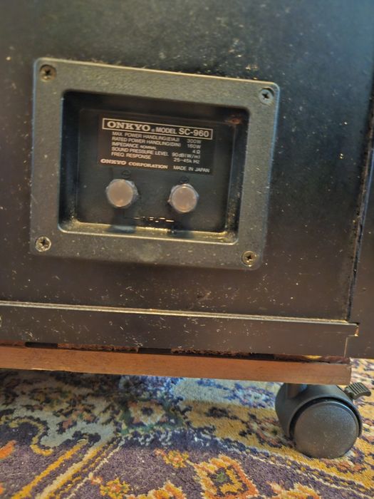 Boxe Vintage Onkyo SC 960