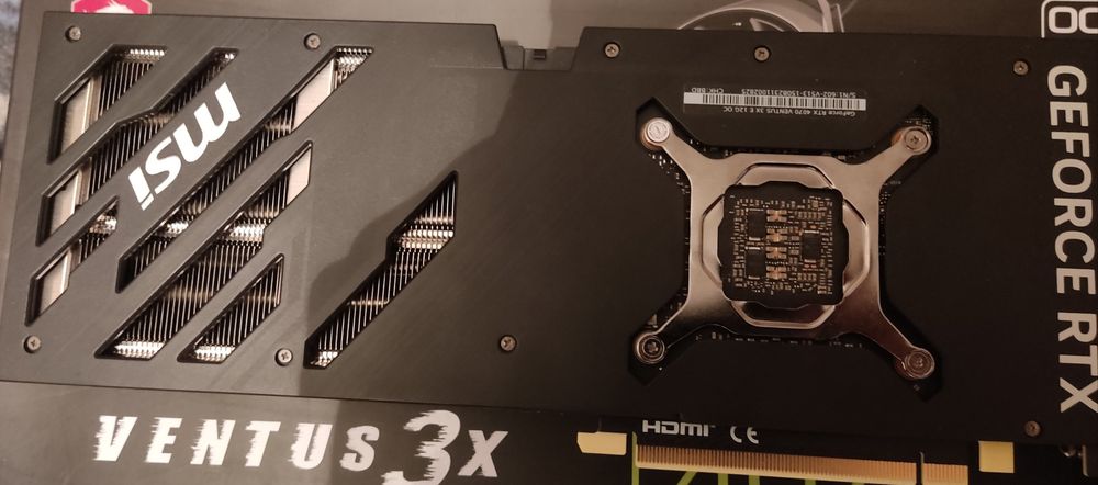 Geforce RTX 4070 ventus x3