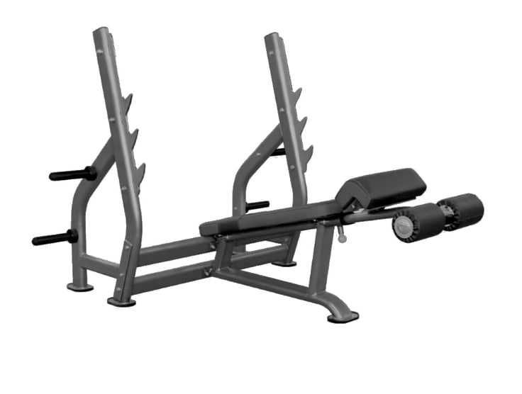 Impulse IT7016 Олимпийская скамья с отрицательным наклоном