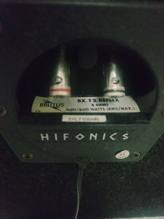 Subwoofer Hifonics Brutus 400w rms 4ohm