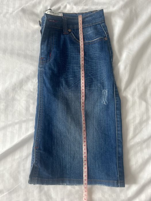 Fusta scurta denim 38