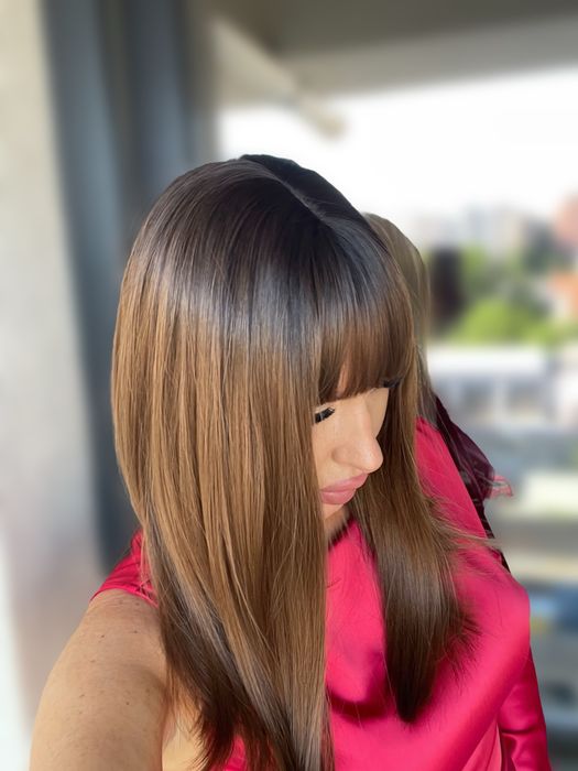 Peruca satena ombre