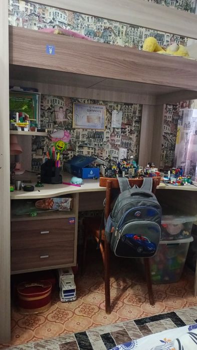 Продам кровать-чердак степ 3 в 1