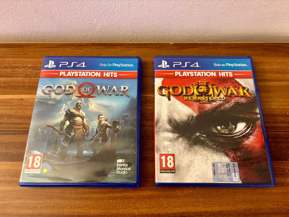 Pachet Jocuri PS4 God of War si God of War III Remastered
