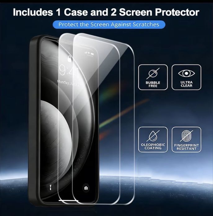 Стъклен протектор за Samsung 26 plus 2бр