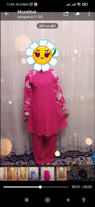 Ayollar ko'ylaklari sotiladi. Ulgurji narxda. Yangi Toshkentdan olib k