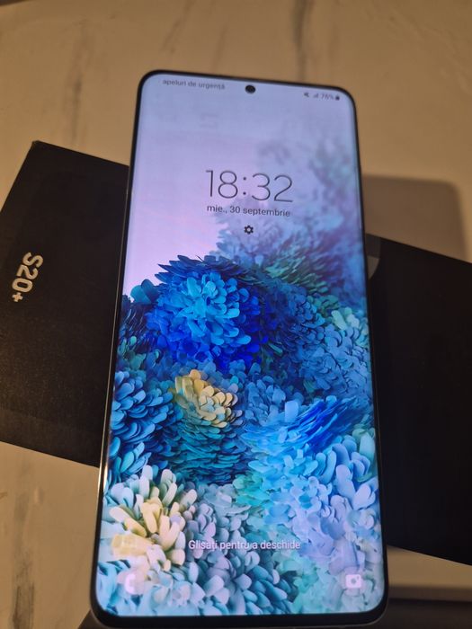 Vand telefin Samsung S 20+, 128 GB  Blue la 80.lei Timisoara