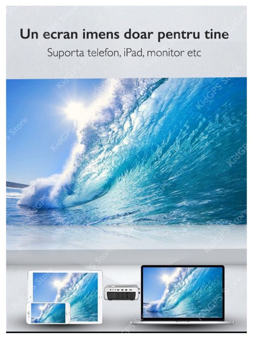 Videoproiector Loosafe YG430 WiFi,