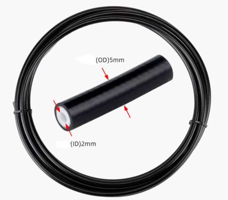 Conducta frana hidraulica 2500mm + olive si insertii cu cleste