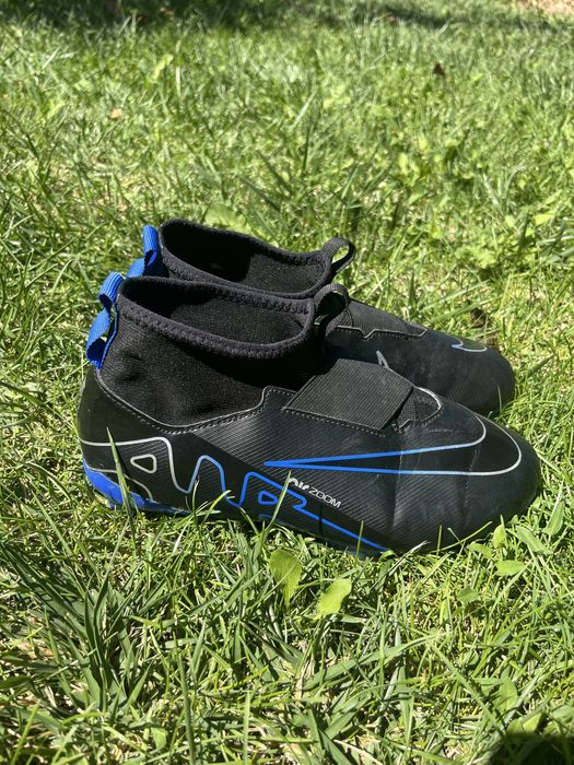 Nike  mercurial air zoom черно-сини