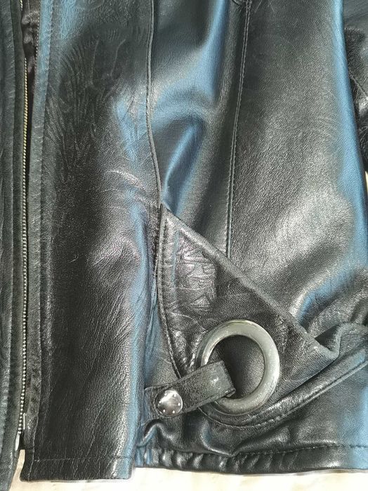 Кожено черно яке