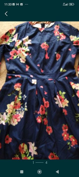 Rochiță florala nouă măr L -XL