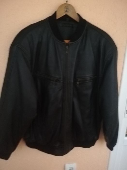 Geaca piele bărbati Real Leather Xl Bomber