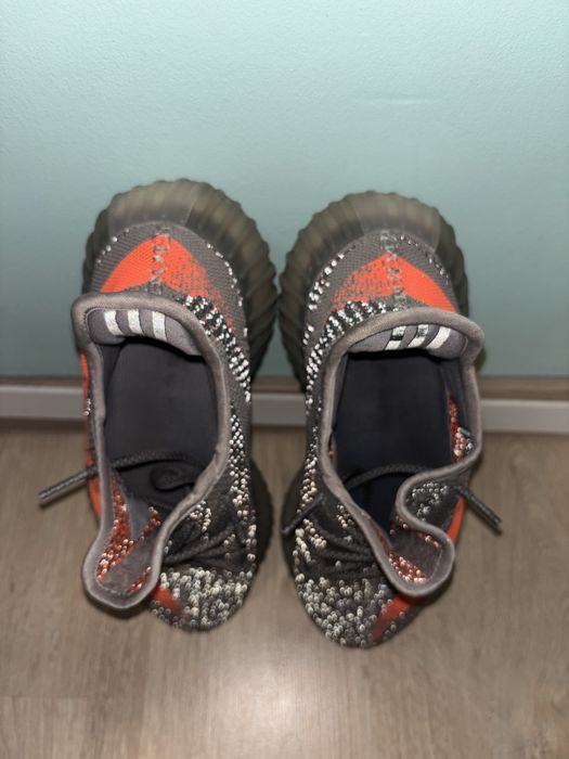 Yeeze350-orange and grey