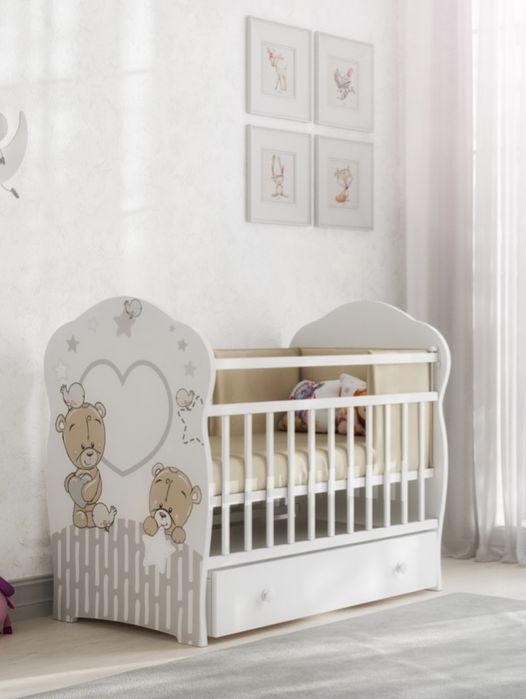 Десткая кровать манеж