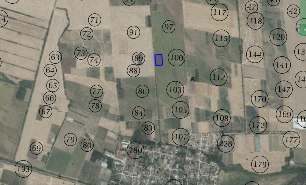 Продава се Земеделски имот в с. Хаджиево, Област Пазарджик -  кв.м за 1017 €/дка - Снимка #5