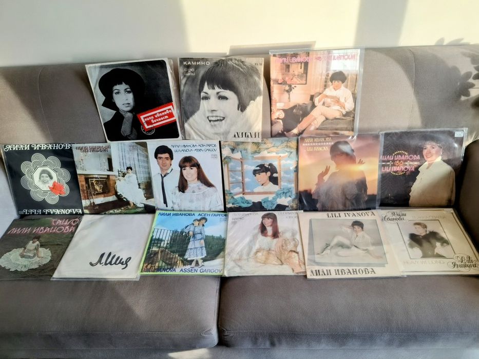 Колекция грамофонни плочи - 12" Лили Иванова