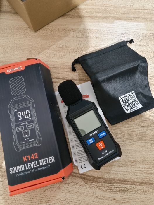 Sonometru digital / Decibelmetru KENMIC K142 - Nou