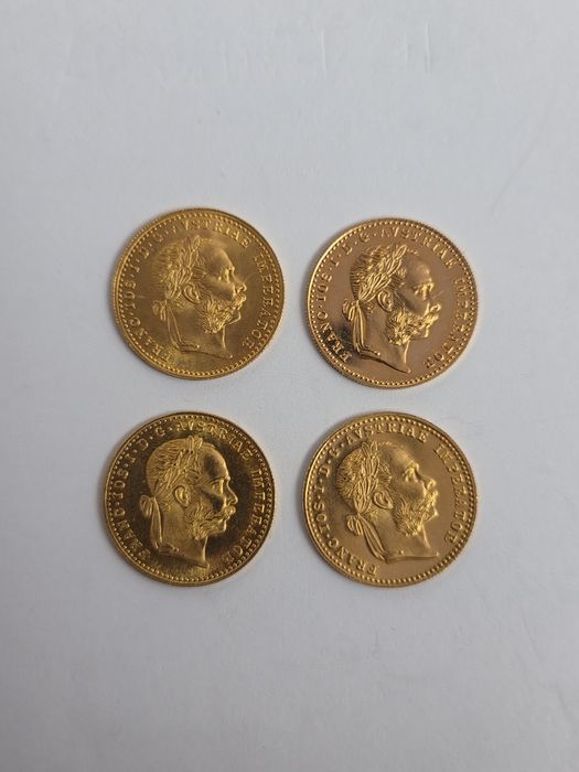 Moneda Aur 1 Ducat Franc Iosif