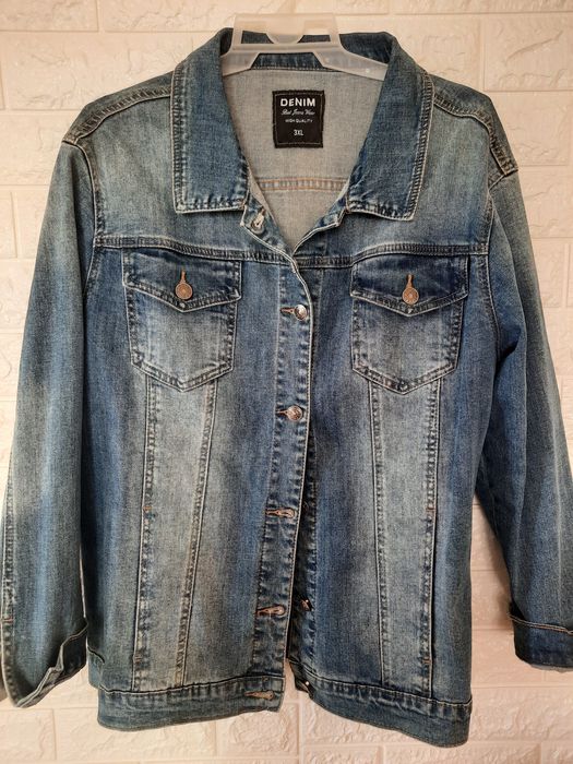 Куртка джинсовая, пыльник