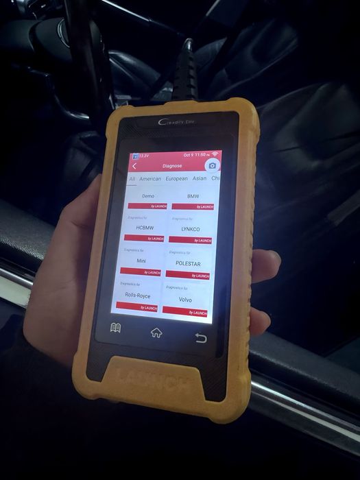 Диагностика LAUNCH Creader Elite BMW