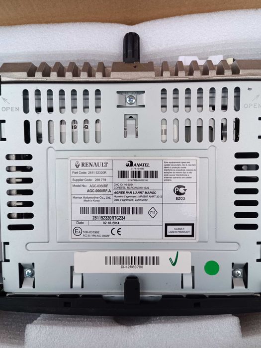 Radio player original Dacia