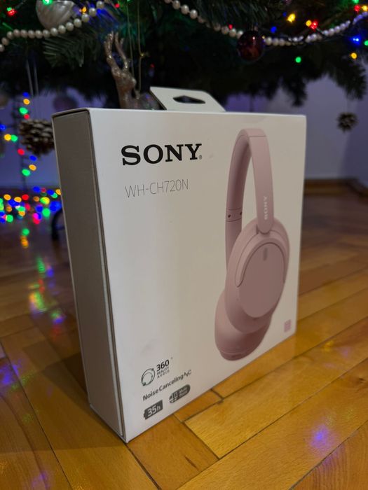 Casti SONY WH-CH720NP, Bluetooth, Over-Ear, Microfon, Noise Cancelling