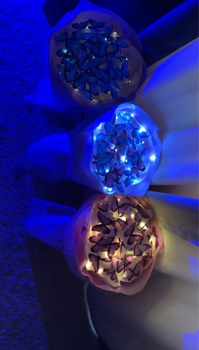 Букеты из бабочек