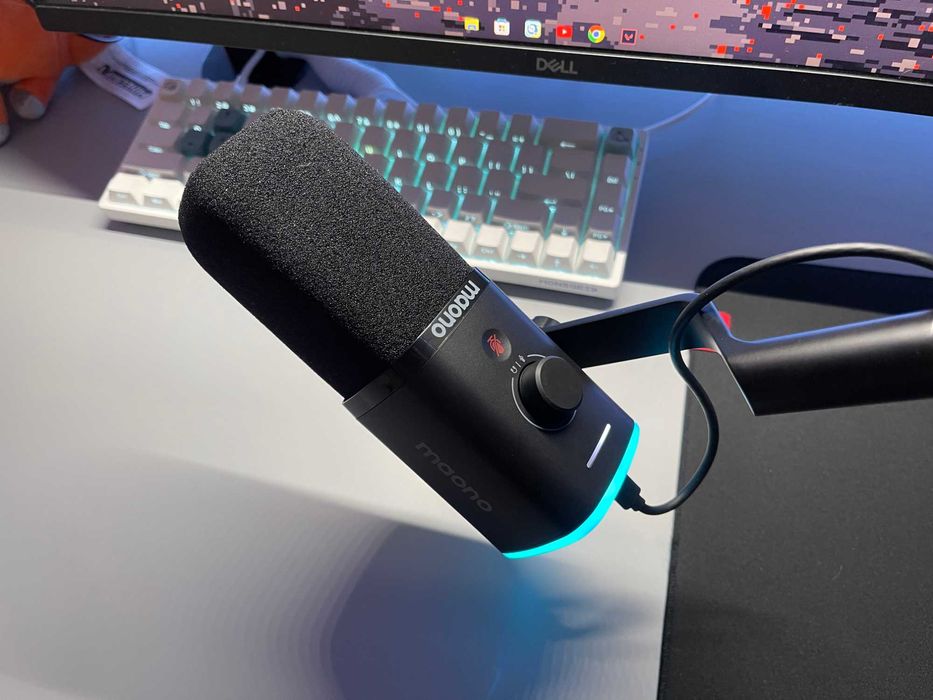Microfon Streaming Maono PD100X