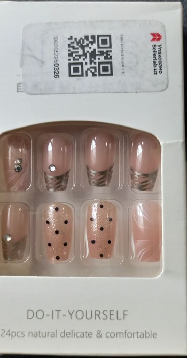 Накладные ногти новые