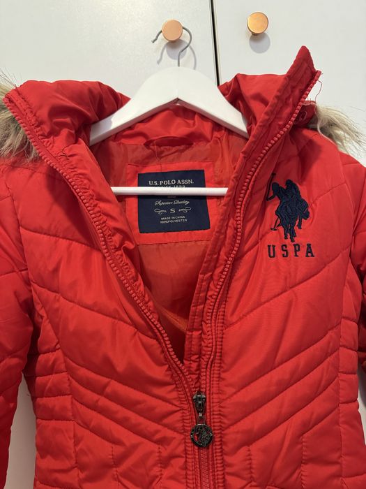 Geaca US Polo Assn. rosie nepurtata