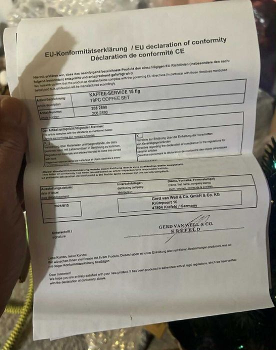 3 лв/ брой 
Германия нови чинии благороден порцелан със сертификат