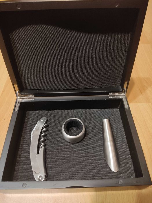 Дървени кутии с ратан, нови бамбукови дъски к-кт 6бр.Кутии за вино.