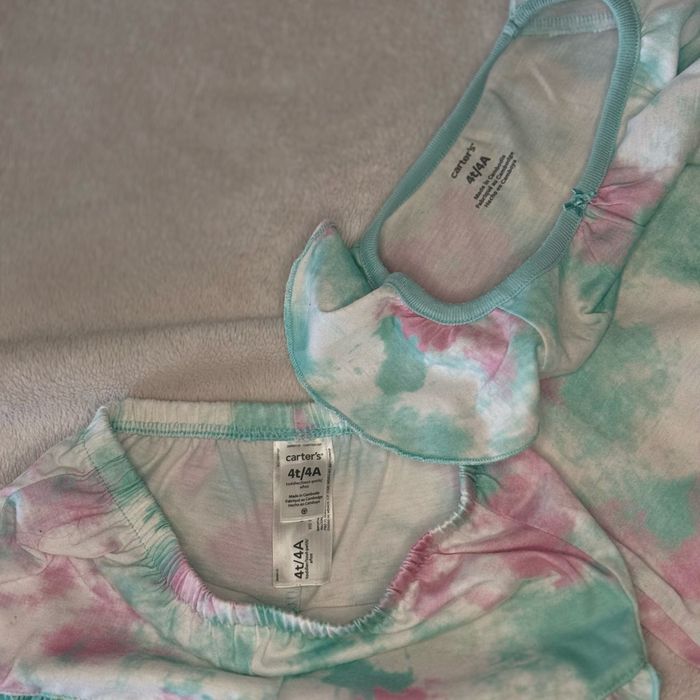 2 летних комплекта для девочки 3-4 года