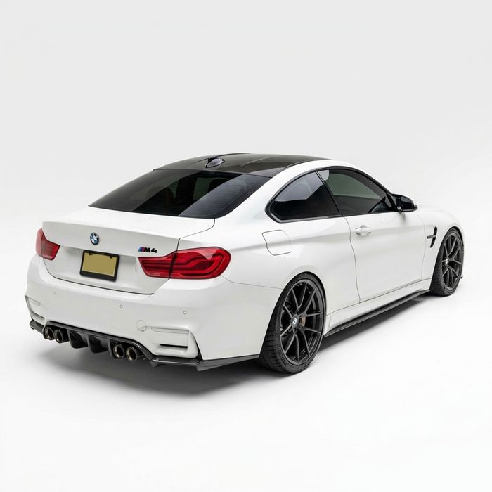 M Performance Прагове за BMW M3 (F80) M4 (F82) (13 - 20) Черен гланц