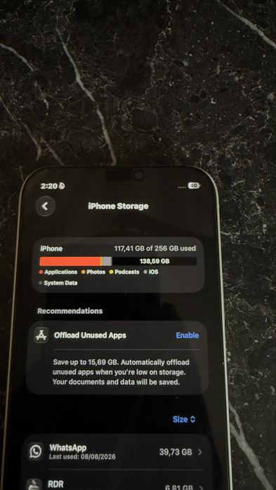 Vand iPhone 12  256GB