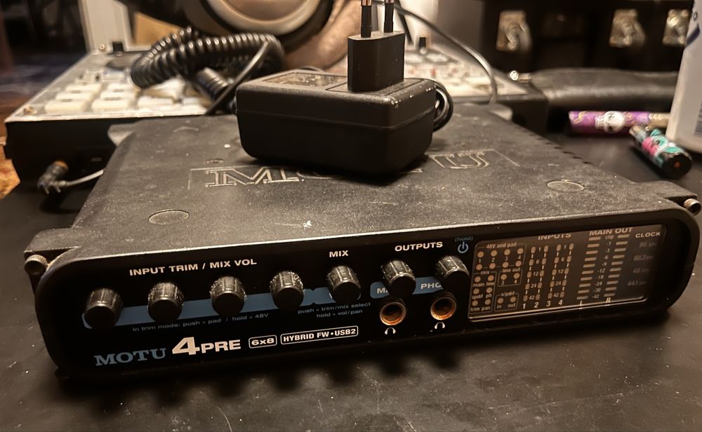 MOTU 4 Pre / DAC / placa de sunet/ interfata audio DAW