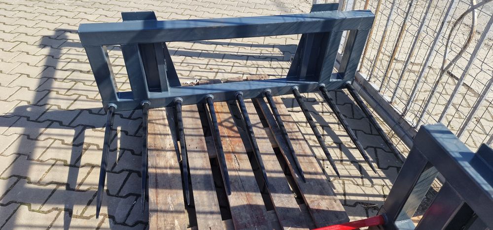 Dinti furca gunoi tepuse furca baloti gunoi prindere euro la 1.10 lung