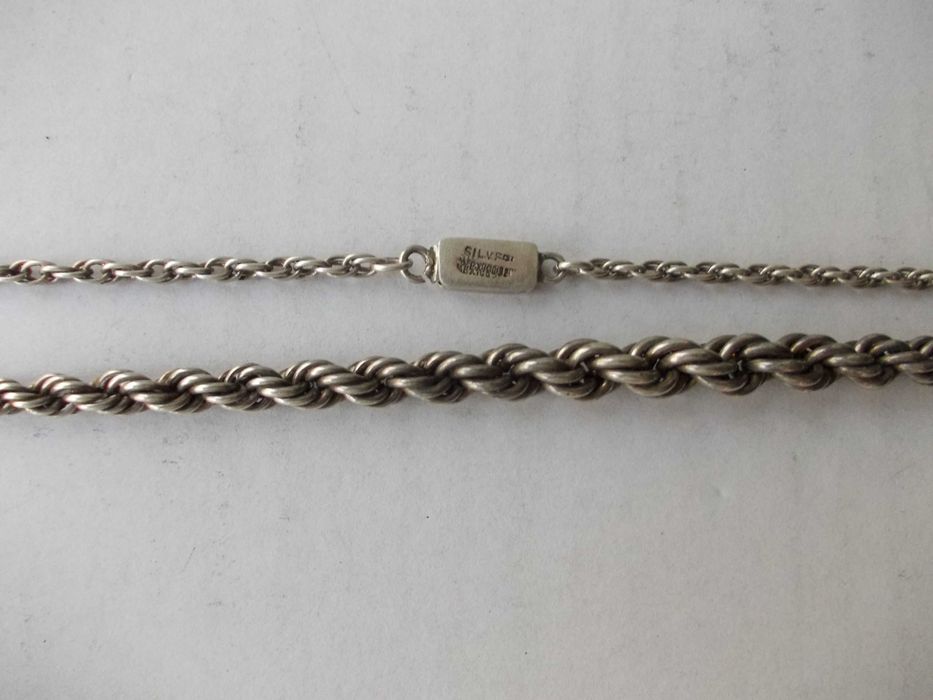 Lant colier vechi din argint 2